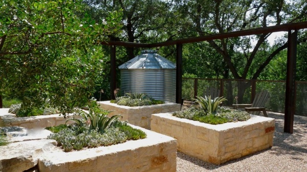 residential metal rain water tank